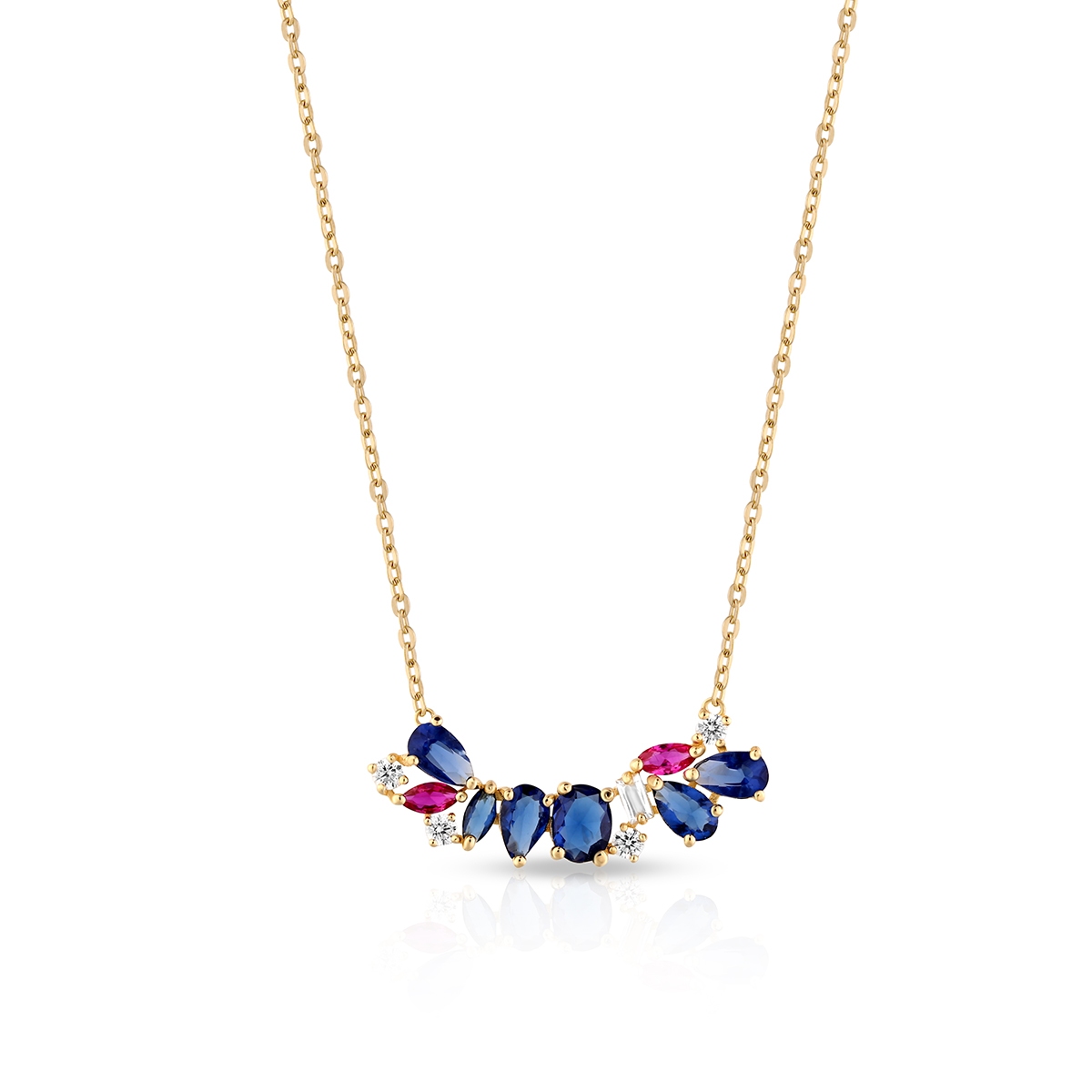 W.KRUK Naszyjnik złoty Impresje