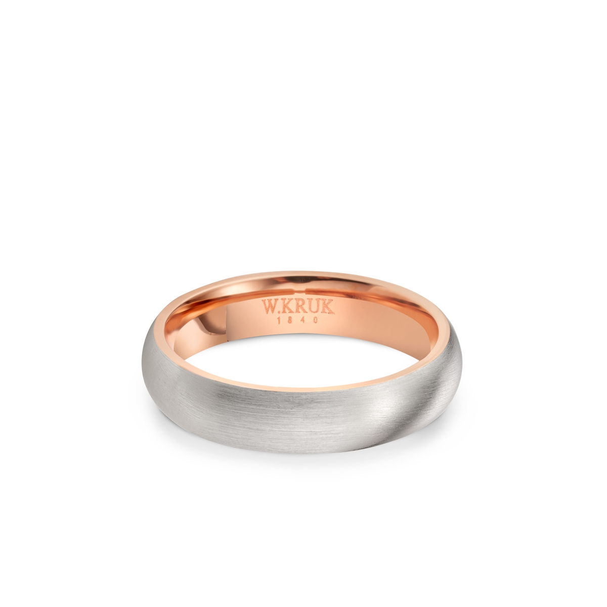 W.KRUK Obrączka złota ROSSANO