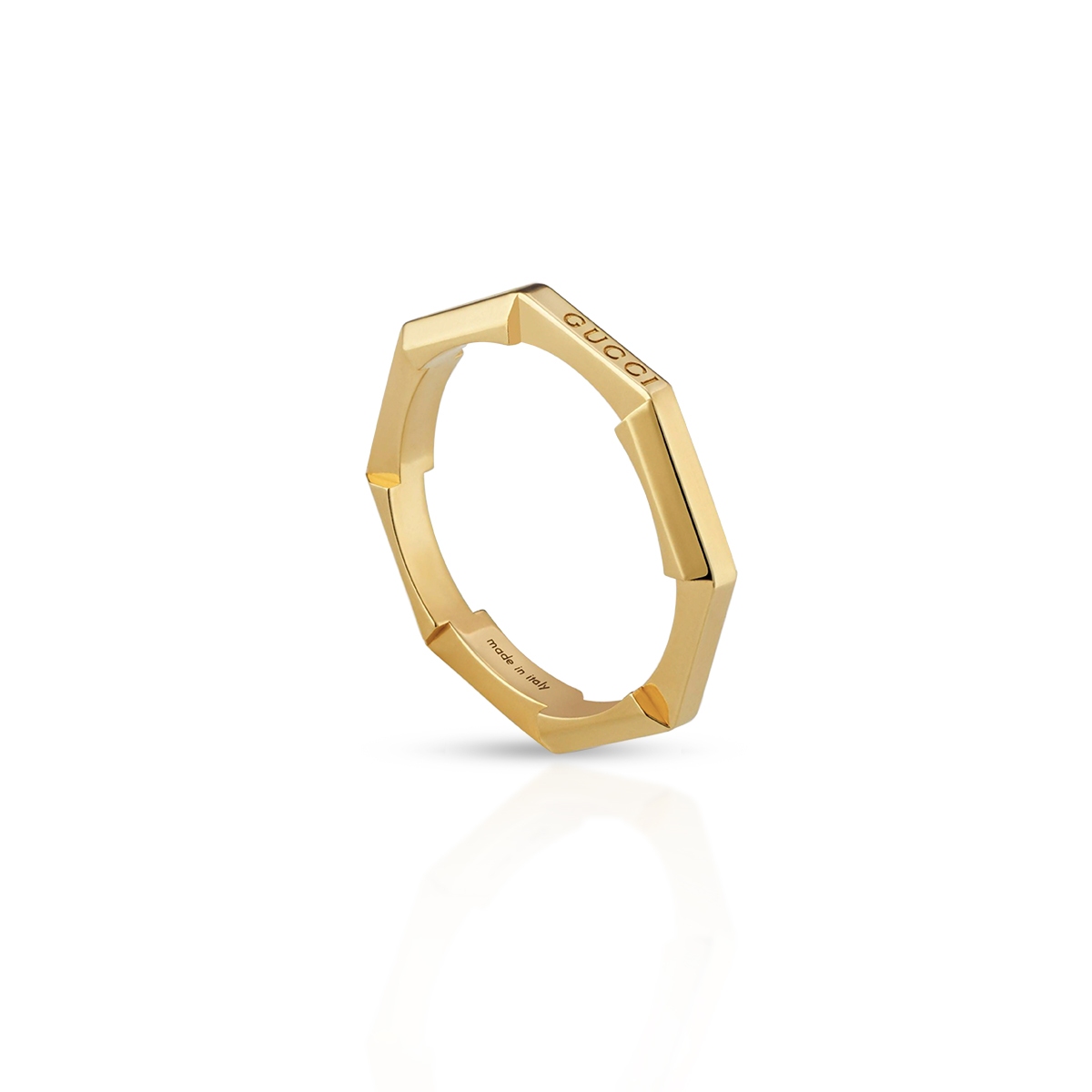 W.KRUK Pierścionek złoty Gucci