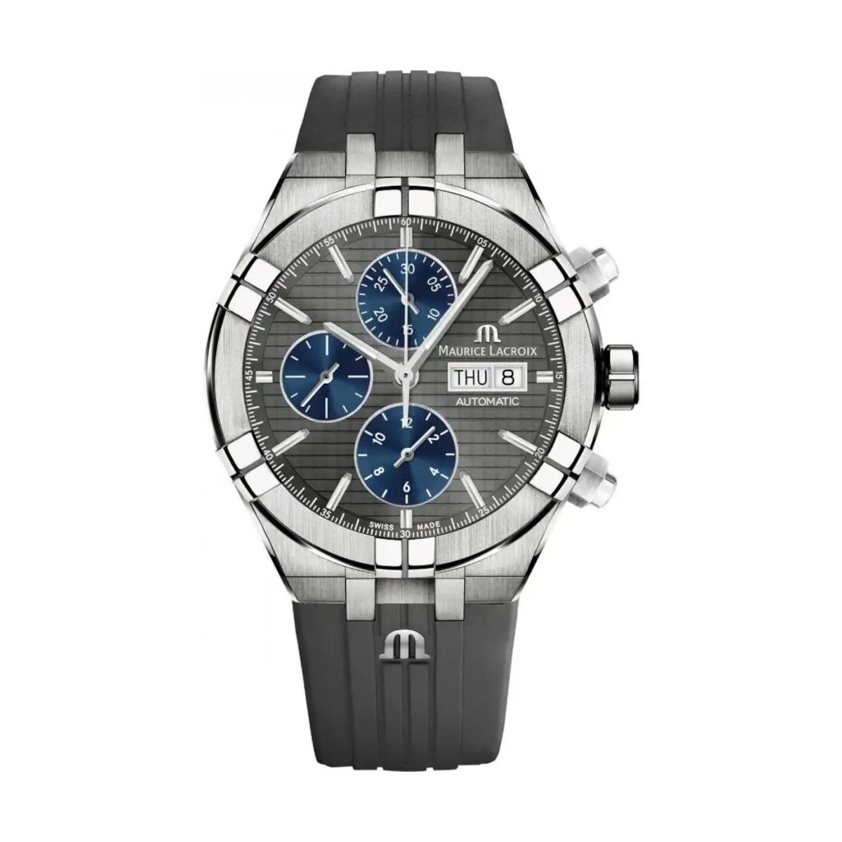 W.KRUK ZEGAREK MAURICE LACROIX AIKON AUTOMATIC TITANIUM CHRONOGRAPH
