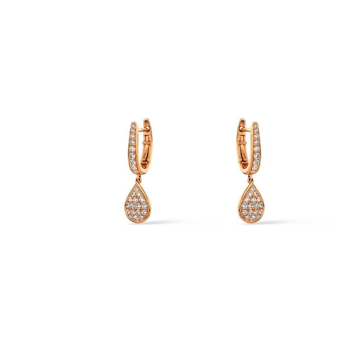 W.KRUK Kolczyki złote Hulchi Belluni