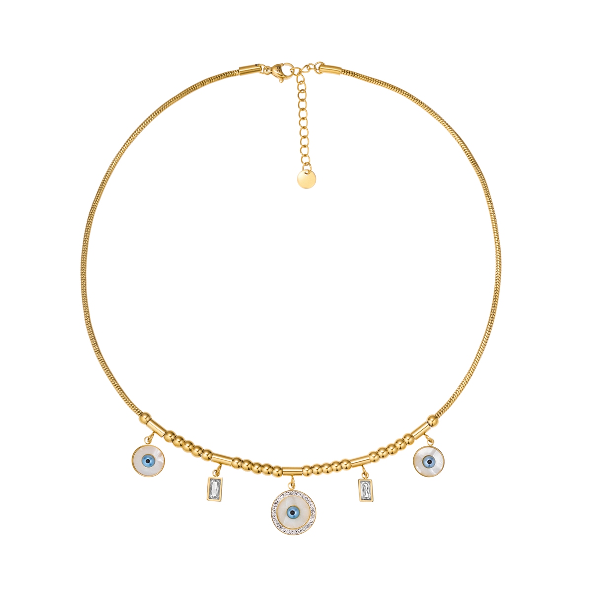 W.KRUK Naszyjnik z zawieszkami Basics