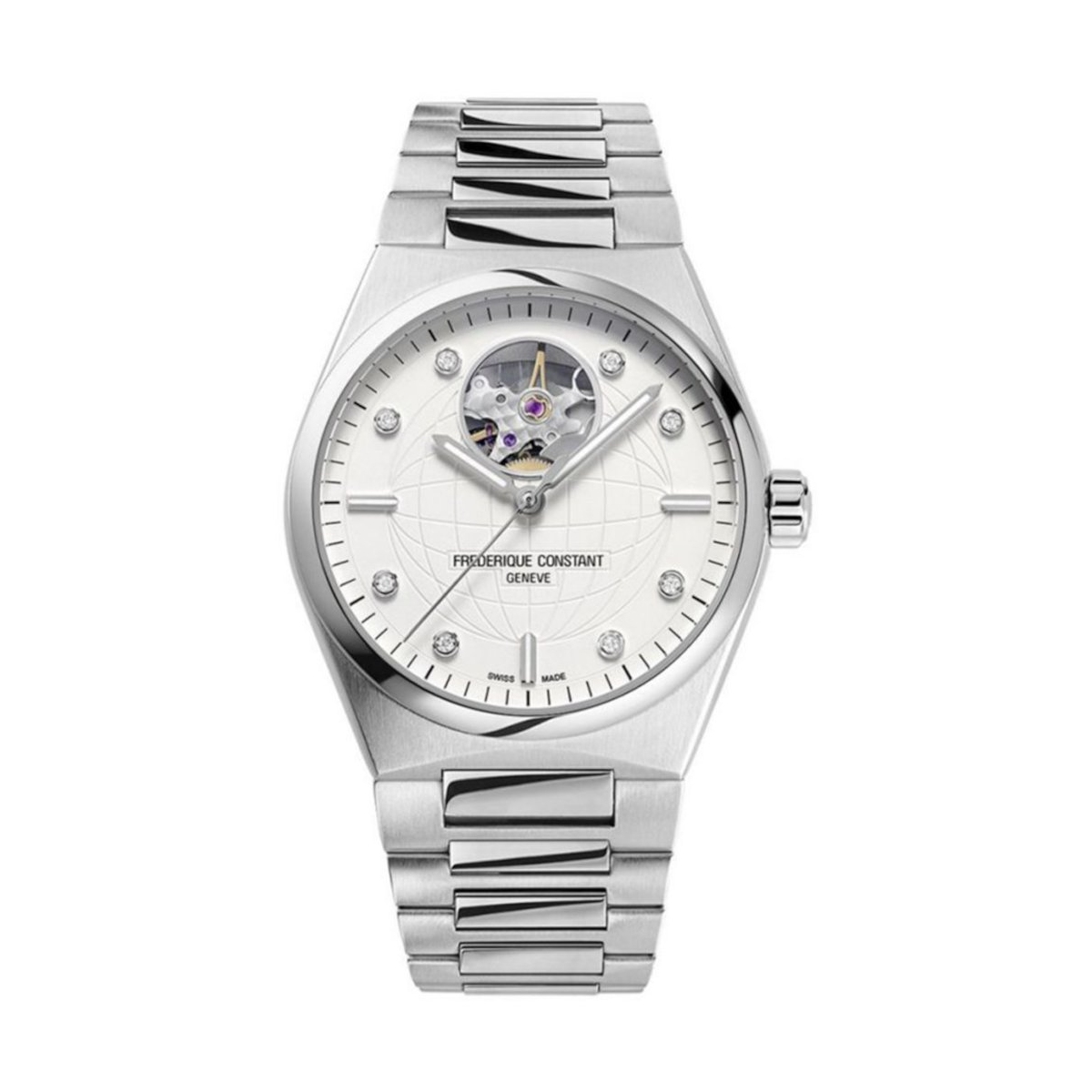 W.KRUK ZEGAREK FREDERIQUE CONSTANT HIGHLIFE LADIES AUTOMATIC HEART BEAT