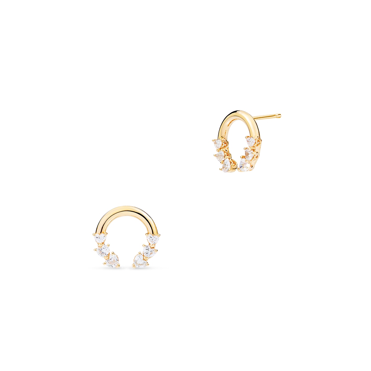 W.KRUK Kolczyki złote Recarlo