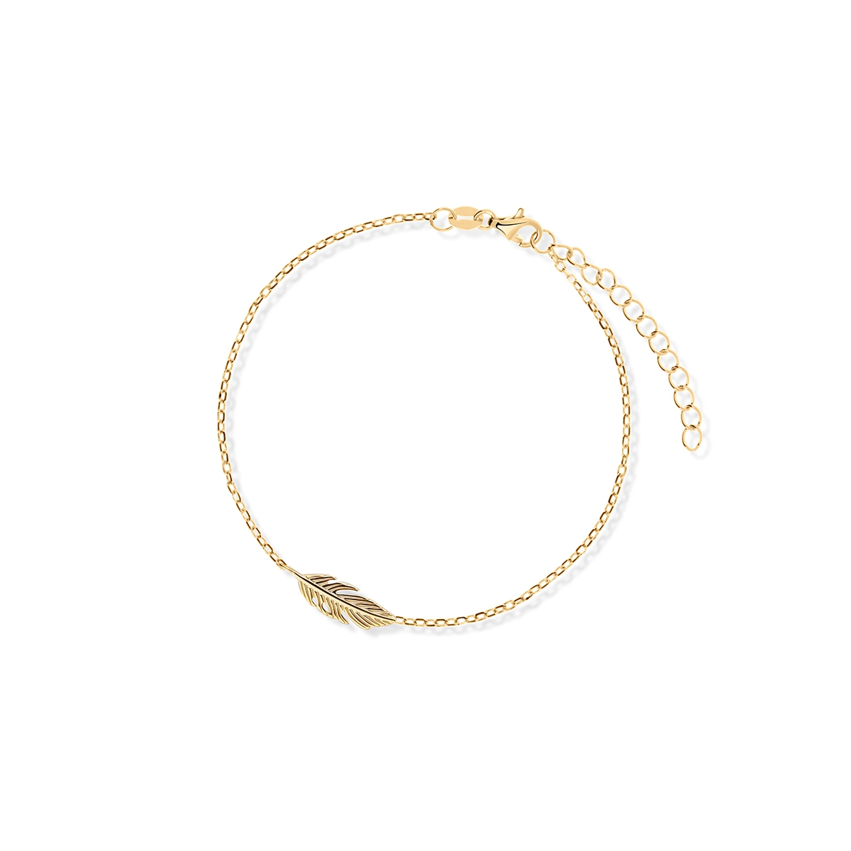 W.KRUK Bransoletka srebrna pozłacana boho