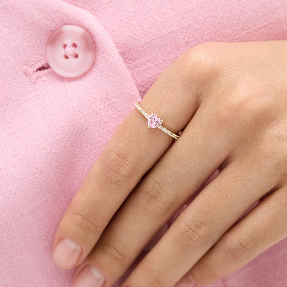 W.KRUK Pierścionek złoty Lollipop