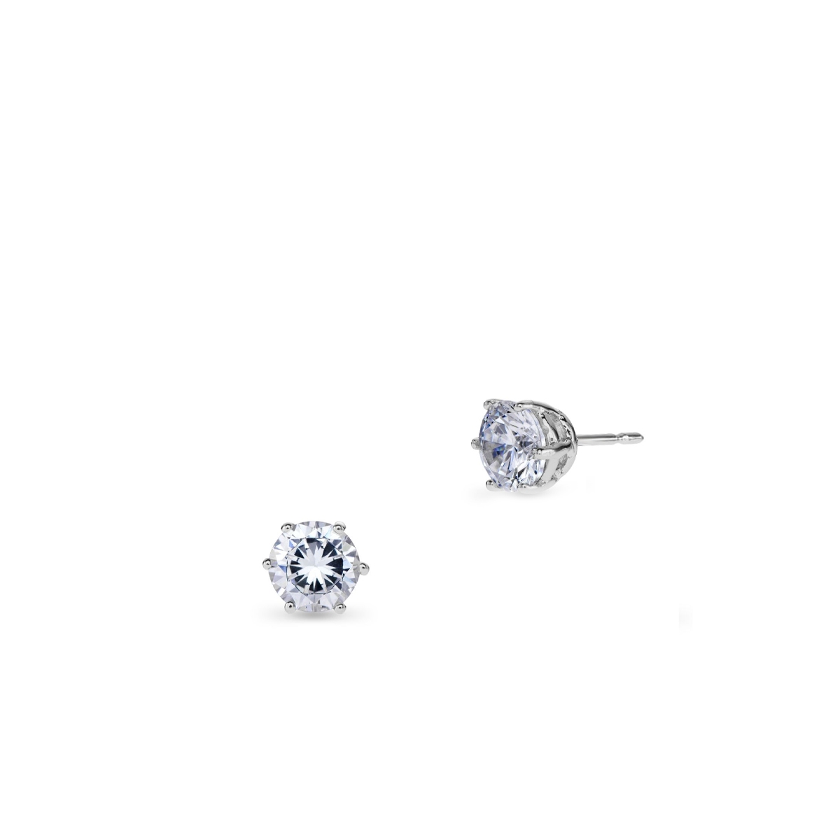 W.KRUK Kolczyki srebrne z cyrkoniami