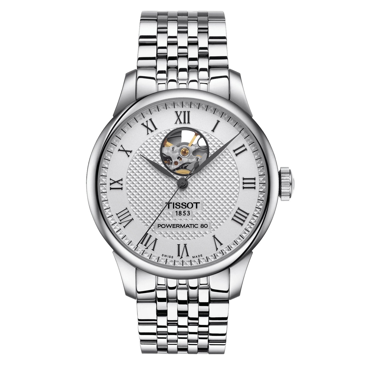 W.KRUK TISSOT LE LOCLE OPEN HEART 39,3MM