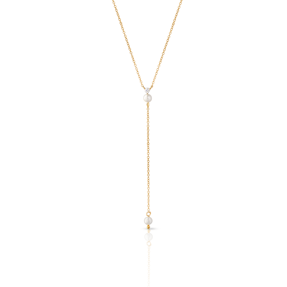 W.KRUK - Naszyjnik srebrny pozłacany