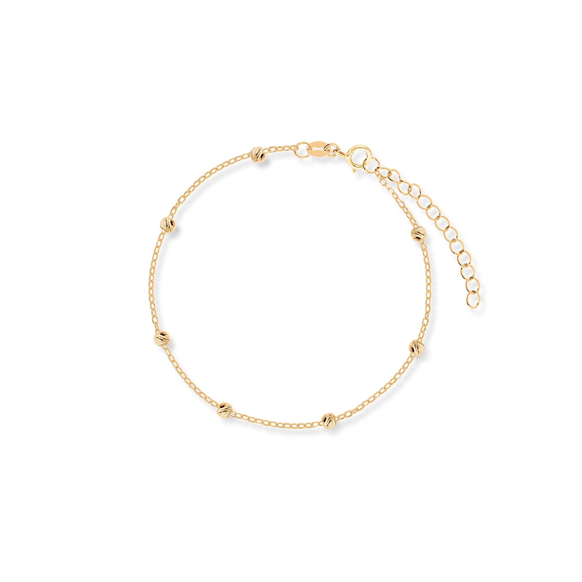 W.KRUK Bransoleta złota na nogę