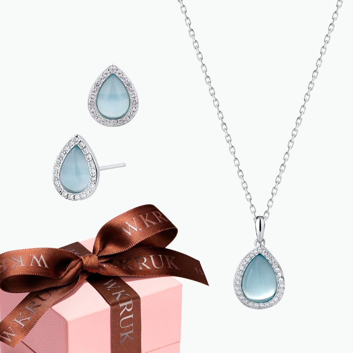 W.KRUK KOMPLET BŁĘKITNE KROPLE