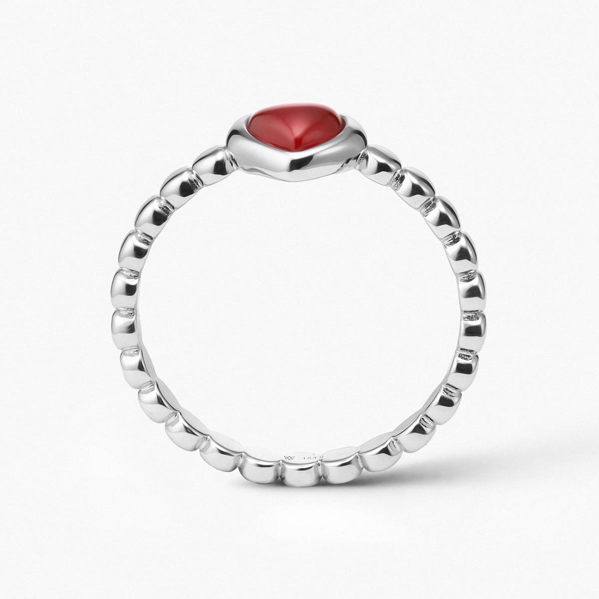 W.KRUK Pierścionek srebrny Czułość