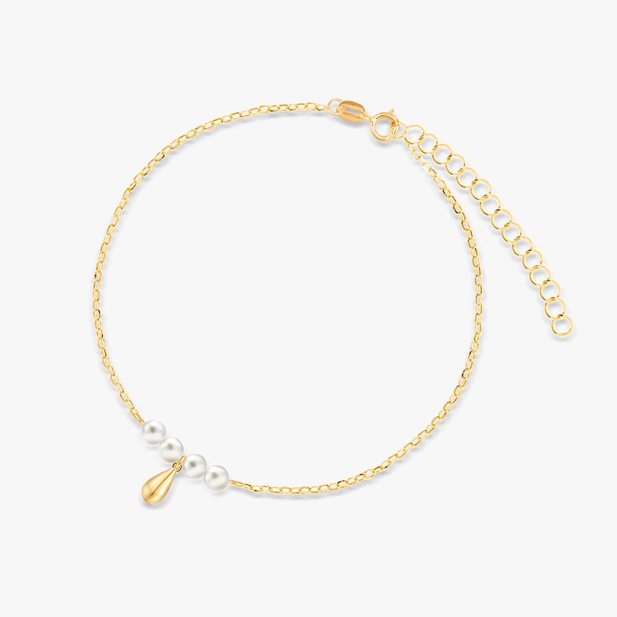 W.KRUK Bransoleta srebrna z perłami