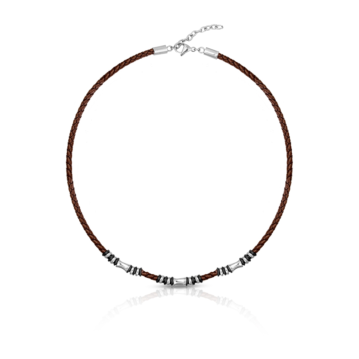 W.KRUK Naszyjnik stal