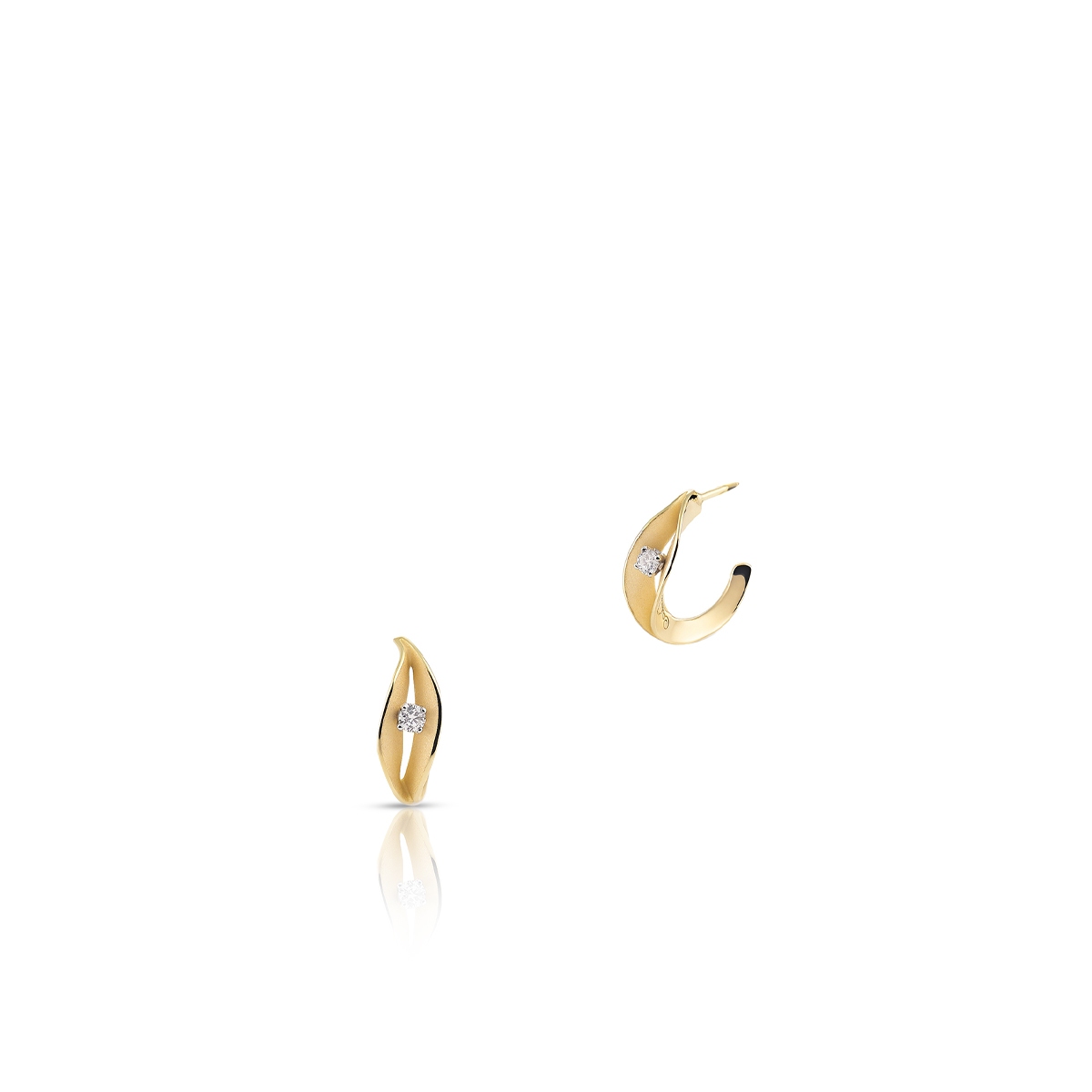 W.KRUK Kolczyki złote CAMMILLI FIRENZE