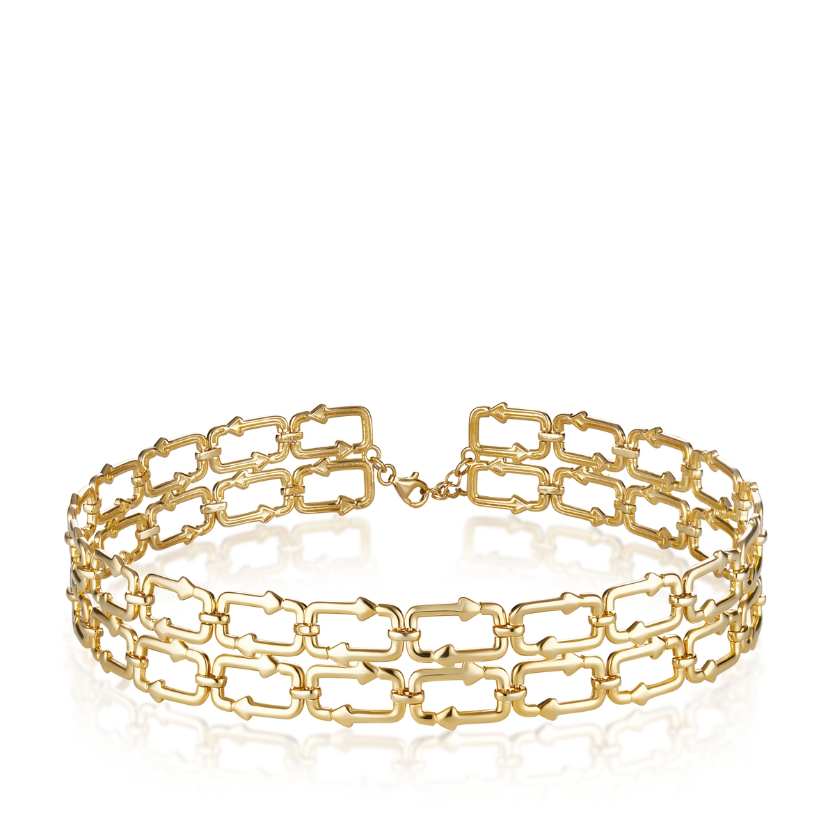 W.KRUK Srebrny choker Longplay