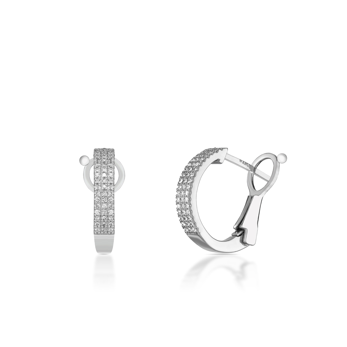 W.KRUK Kolczyki z diamentami