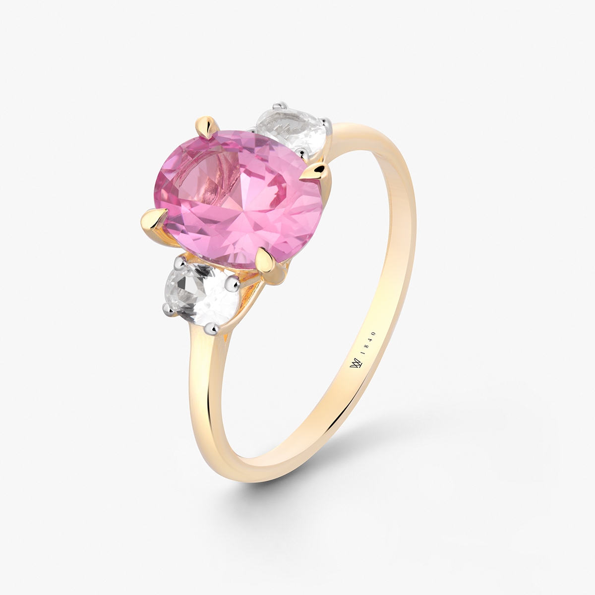 W.KRUK Pierścionek złoty Maria Antonina