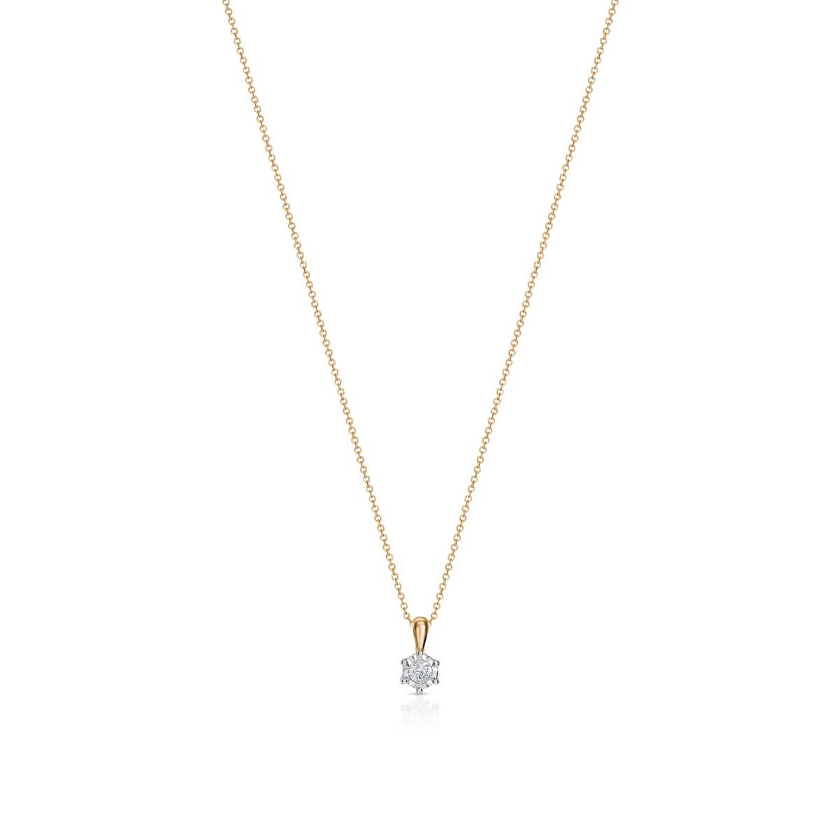 W.KRUK Wisiorek złoty W.KRUK