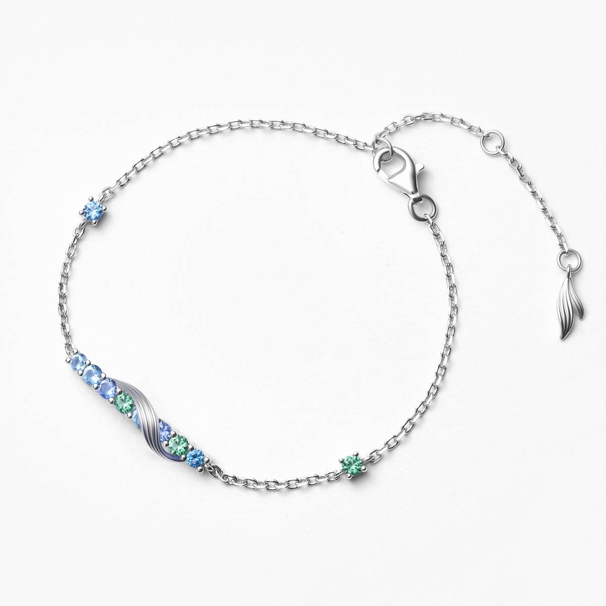 W.KRUK Bransoleta srebrna KOI