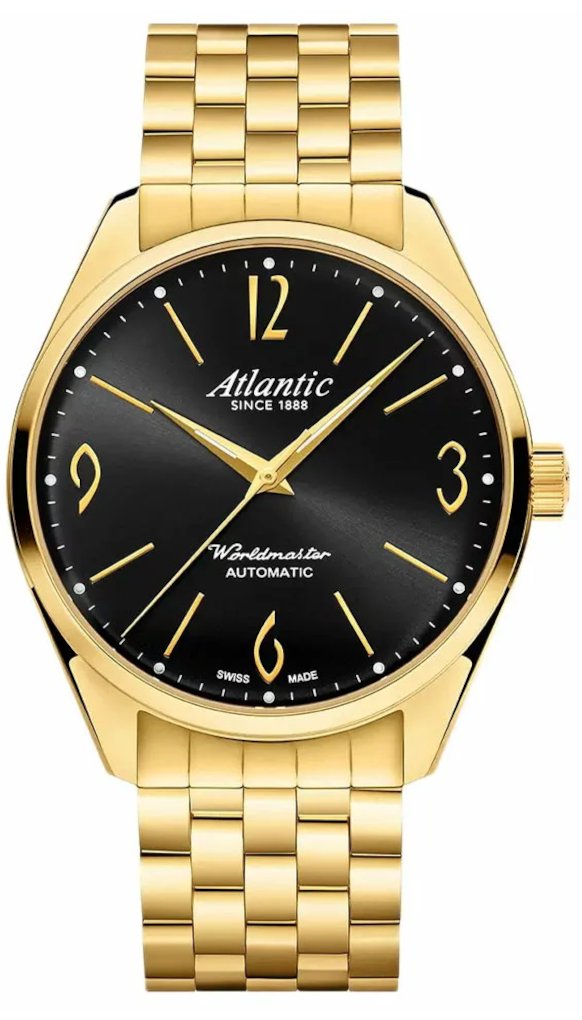 Zegarek Męski ATLANTIC Art Deco Automatic Worldmaster 51752.45.69GM