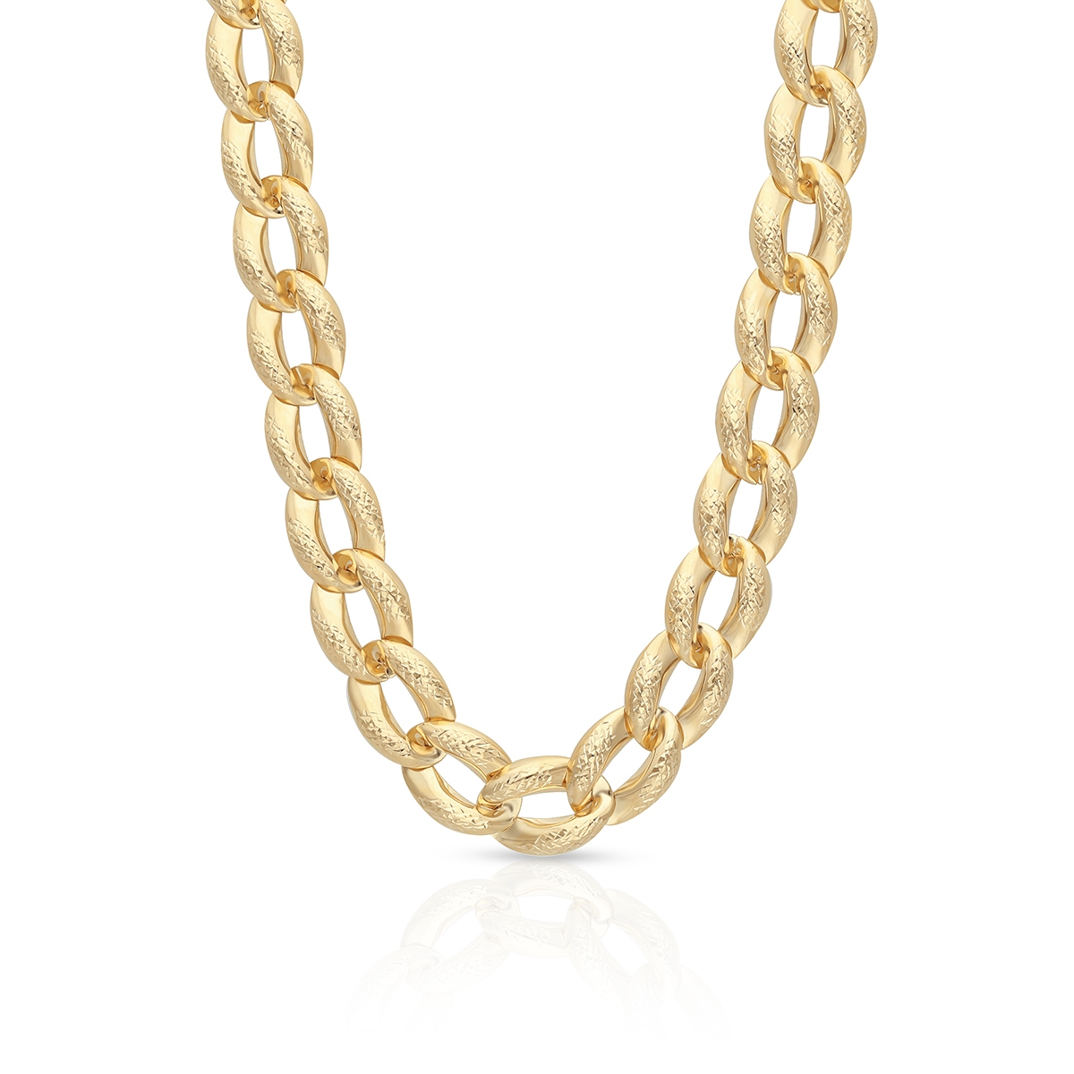 W.KRUK Naszyjnik złoty pancerka