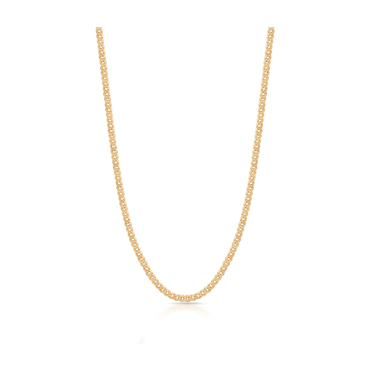 W.KRUK Łańcuszek złoty pancerka