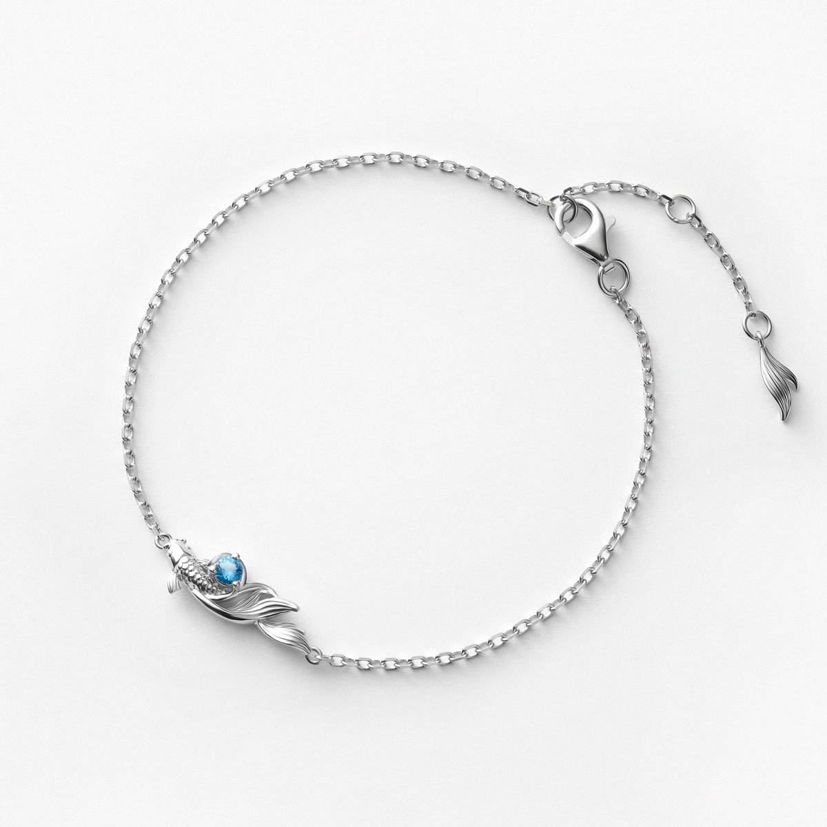 W.KRUK Bransoleta srebrna KOI