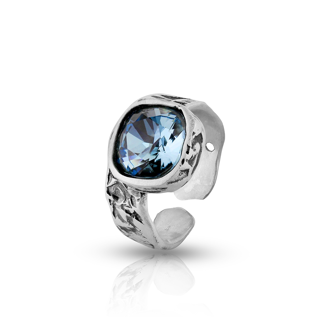 W.KRUK Pierścionek srebrny Motyle