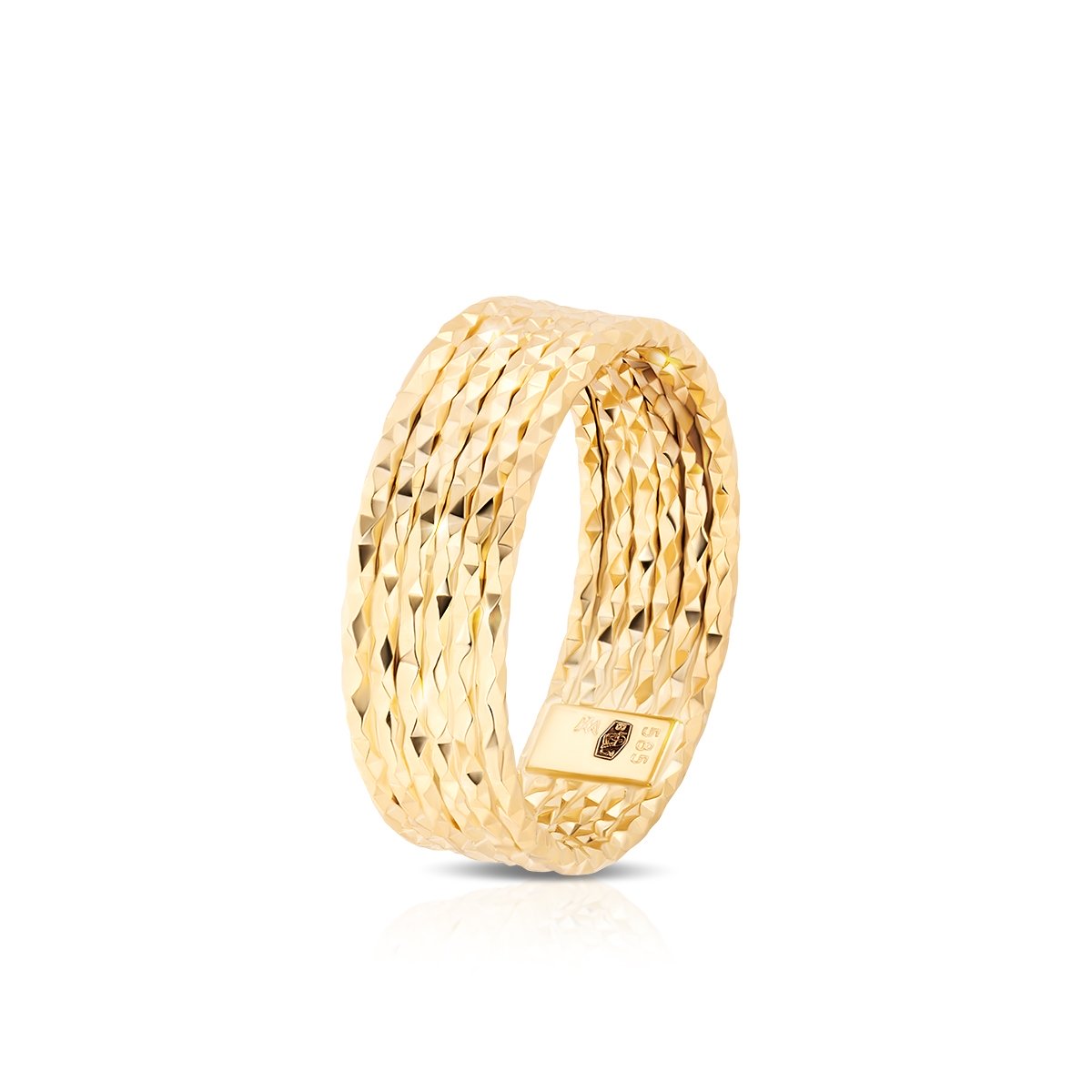 W.KRUK Pierścionek złoty