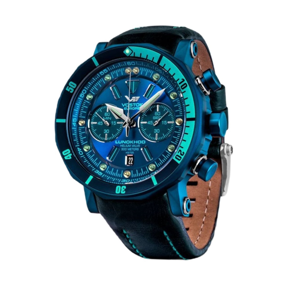 W.KRUK ZEGAREK VOSTOK EUROPE LUNOKHOD-2 CHRONO