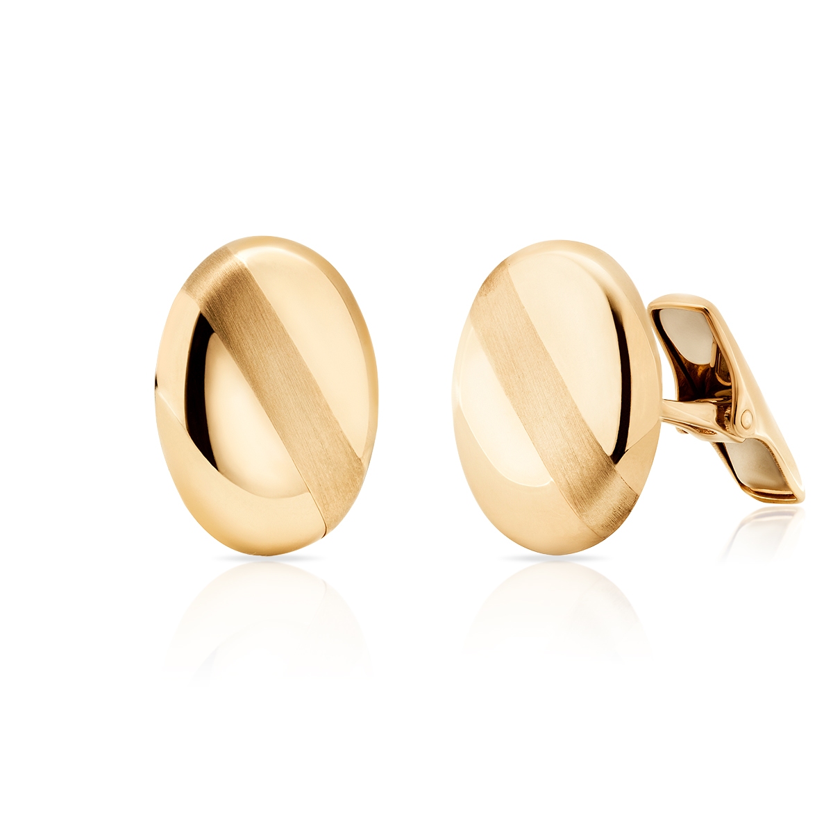 W.KRUK Spinki do koszuli złote W.KRUK