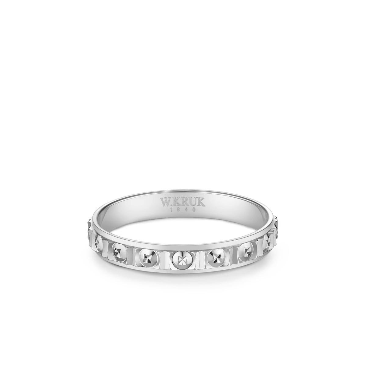 W.KRUK Obrączka złota FANTASIA