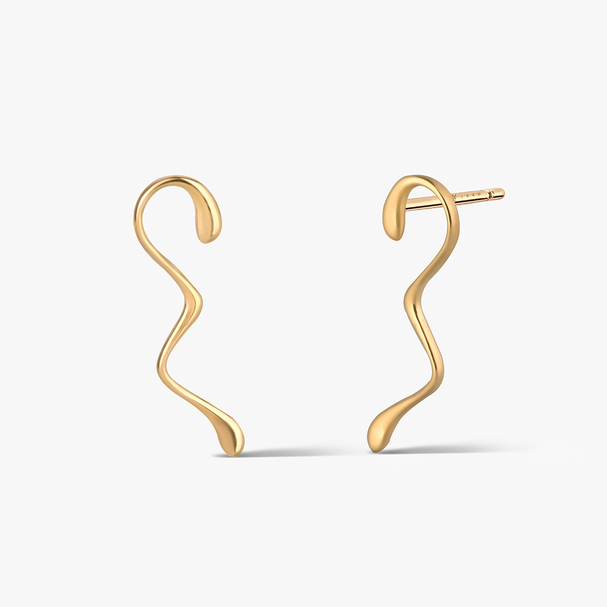 W.KRUK Kolczyki złote