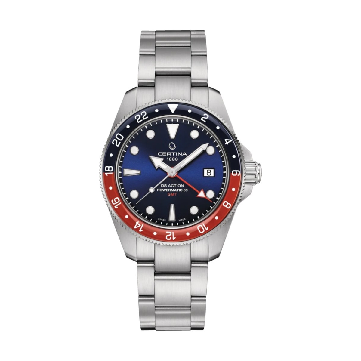 W.KRUK ZEGAREK CERTINA DS Action GMT Powermatic 80