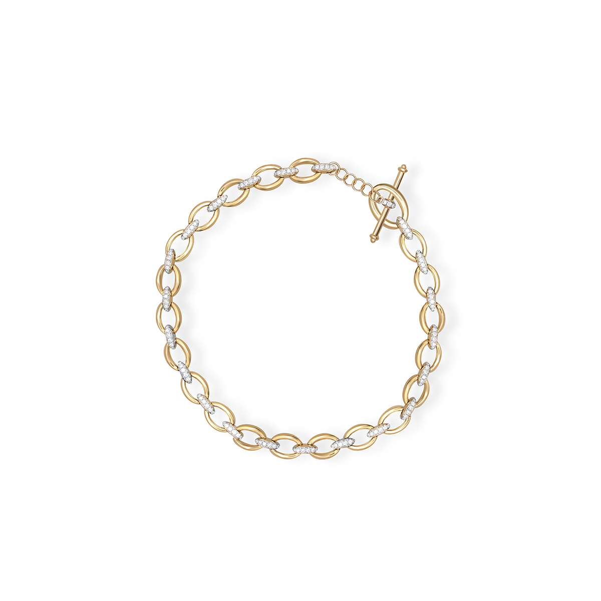 W.KRUK Bransoleta złota z brylantami