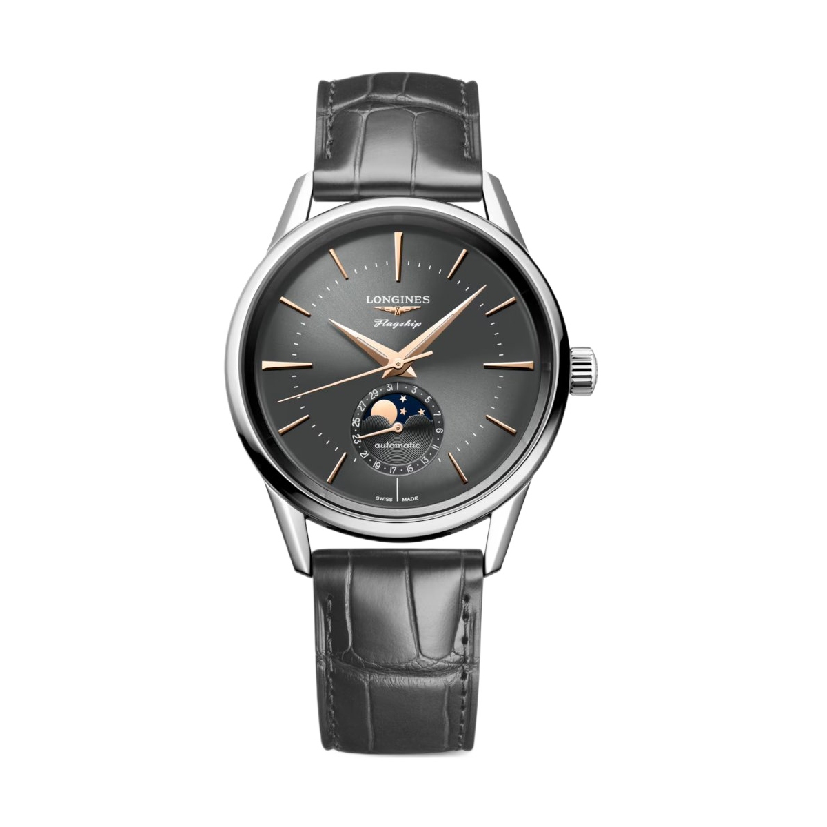 W.KRUK LONGINES FLAGSHIP HERITAGE MOONPHASE