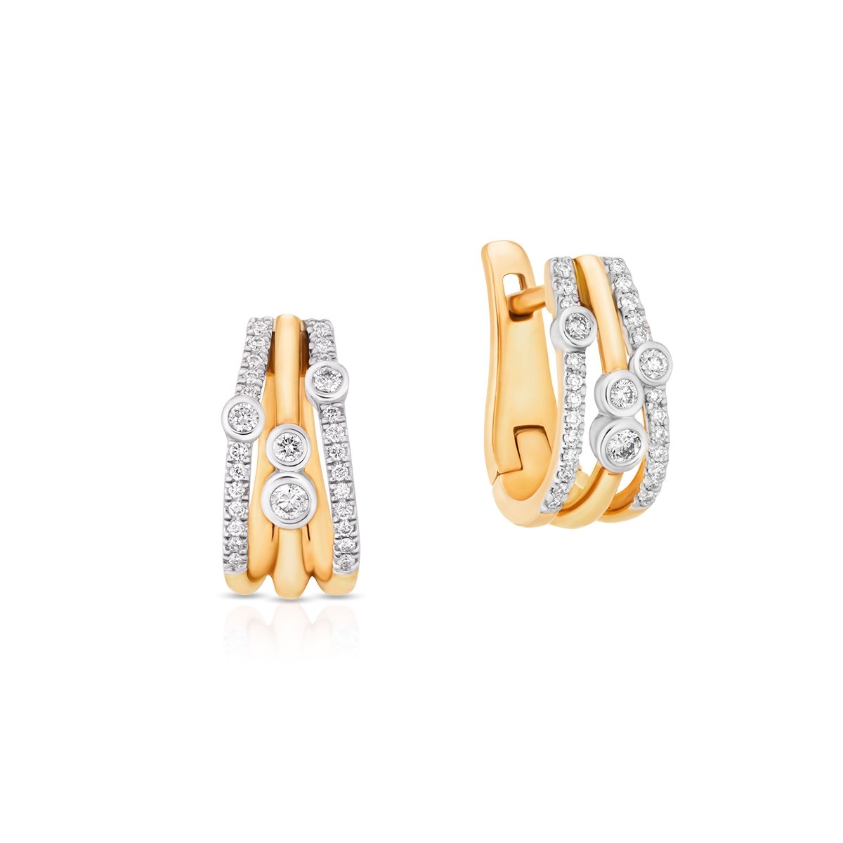 W.KRUK Kolczyki złote W.KRUK