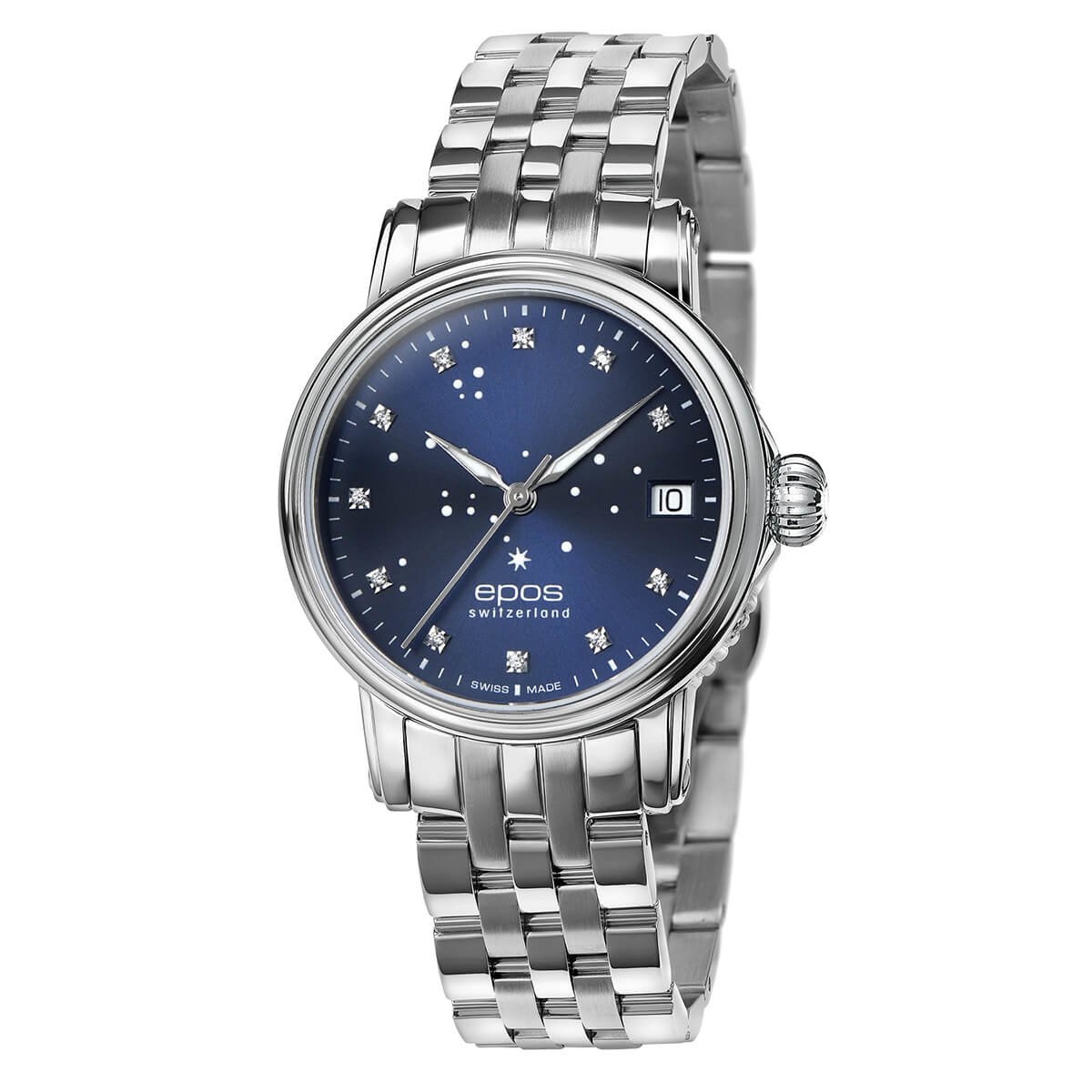 W.KRUK ZEGAREK EPOS TIMELESS 4390 NORTH STAR DIAMOND AUTOMATIC