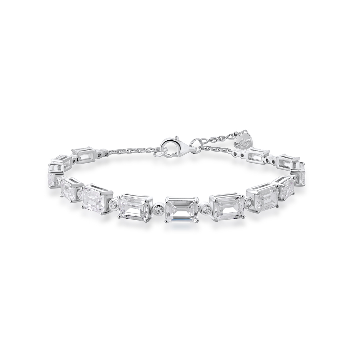 W.KRUK Bransoleta srebrna z cyrkoniami Ceremonials