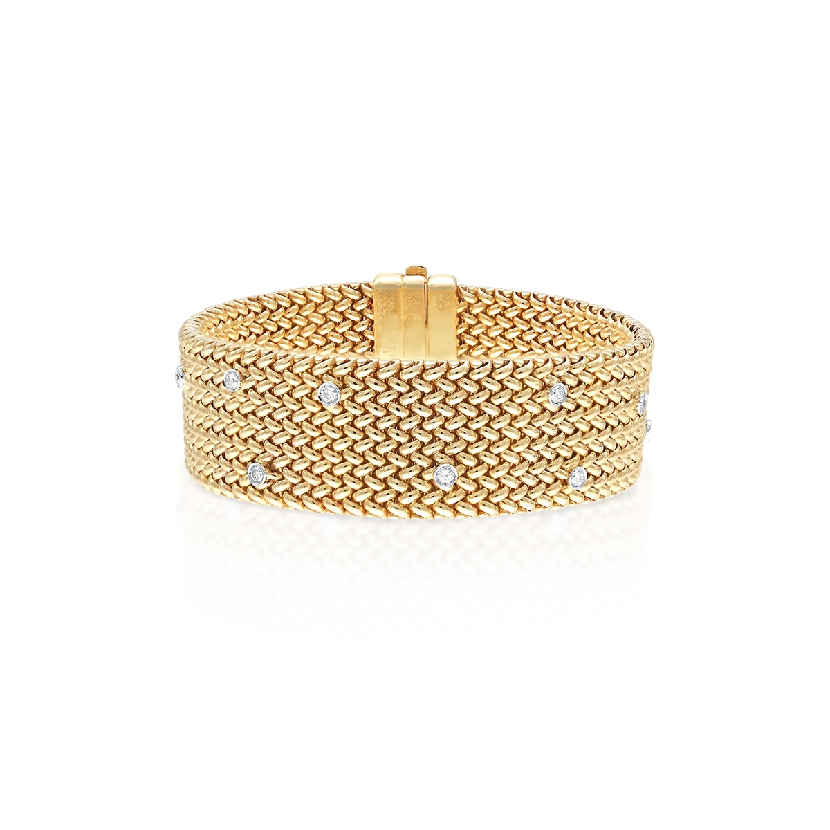 W.KRUK Bransoleta złota z brylantami