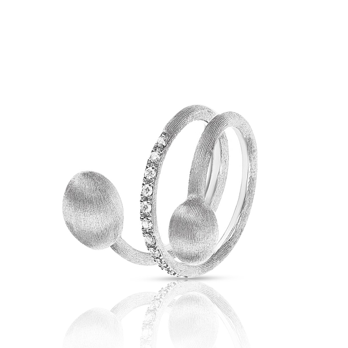 W.KRUK - Pierścionek złoty Nanis