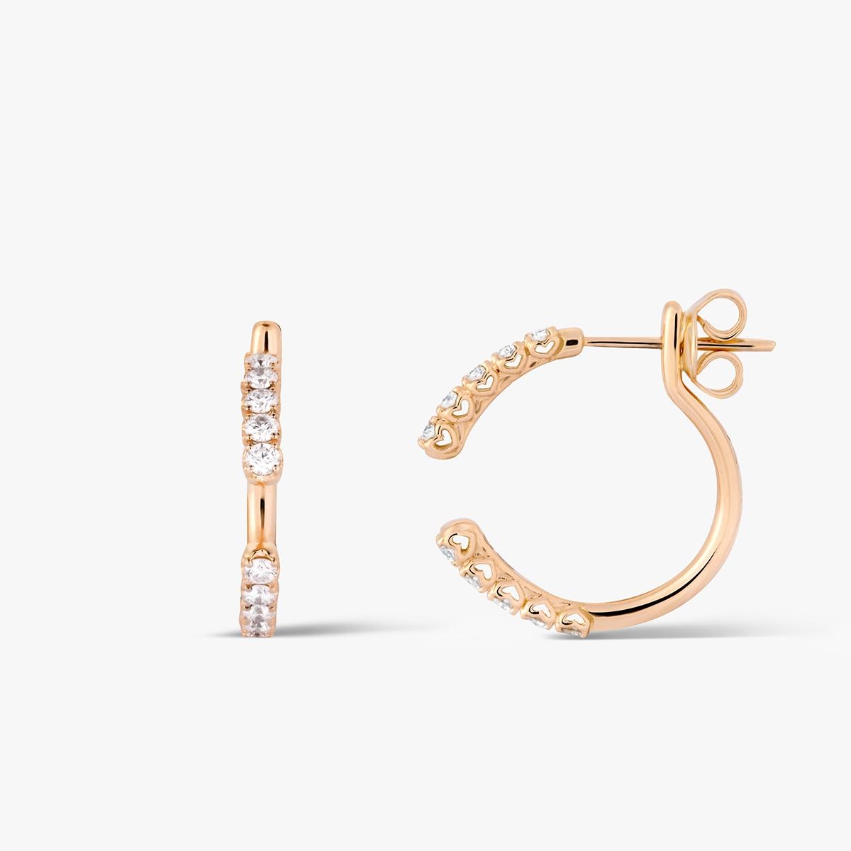 W.KRUK Kolczyki złote Recarlo