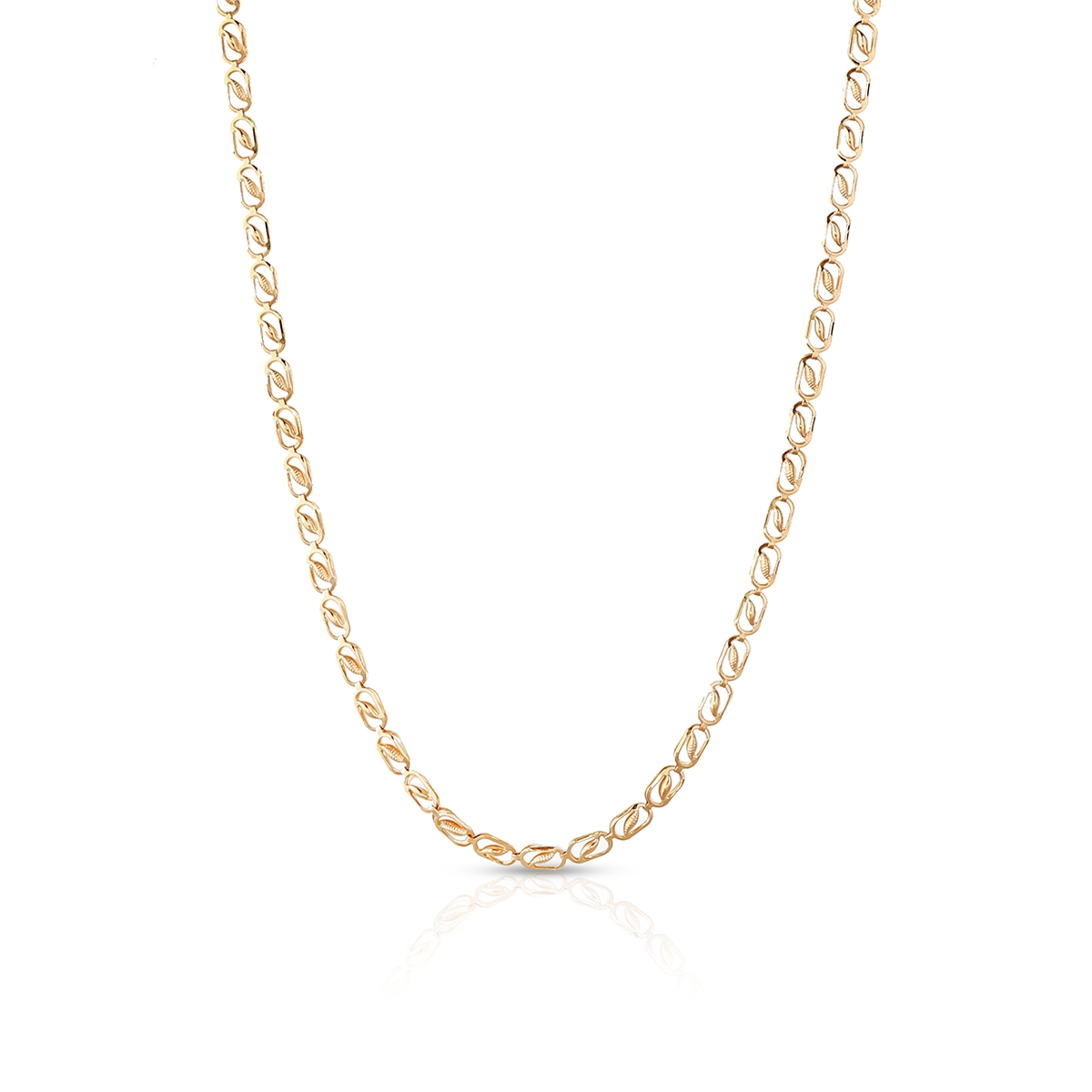 W.KRUK Naszyjnik złoty retro W.KRUK