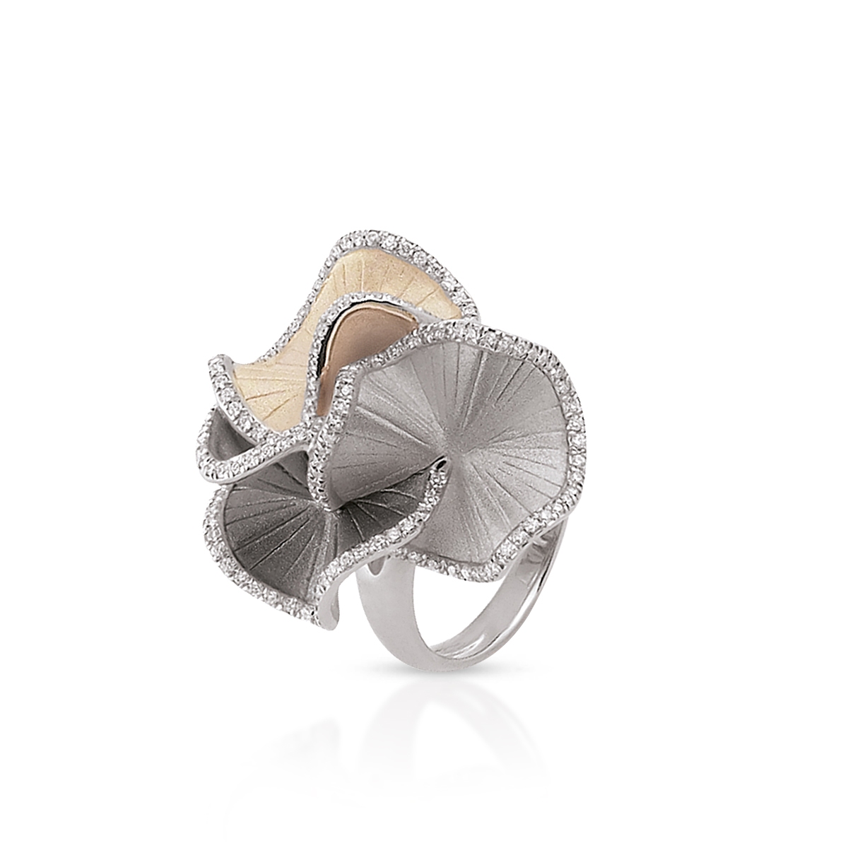 W.KRUK Pierścionek złoty CAMMILLI FIRENZE