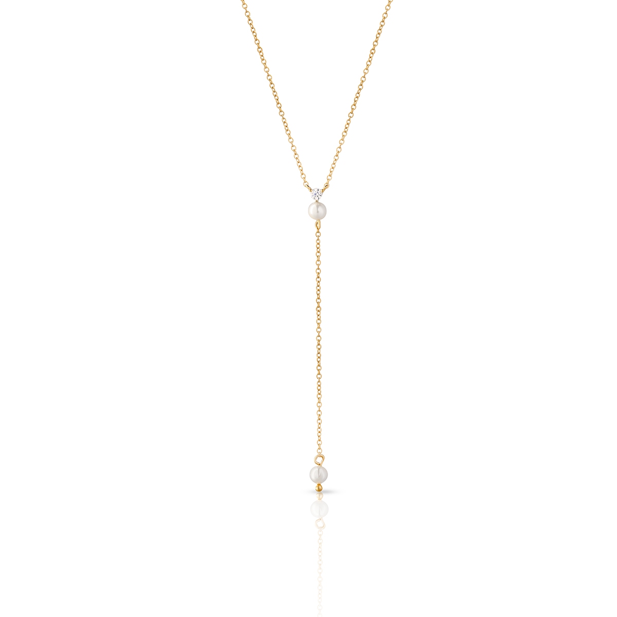 W.KRUK Naszyjnik srebrny pozłacany