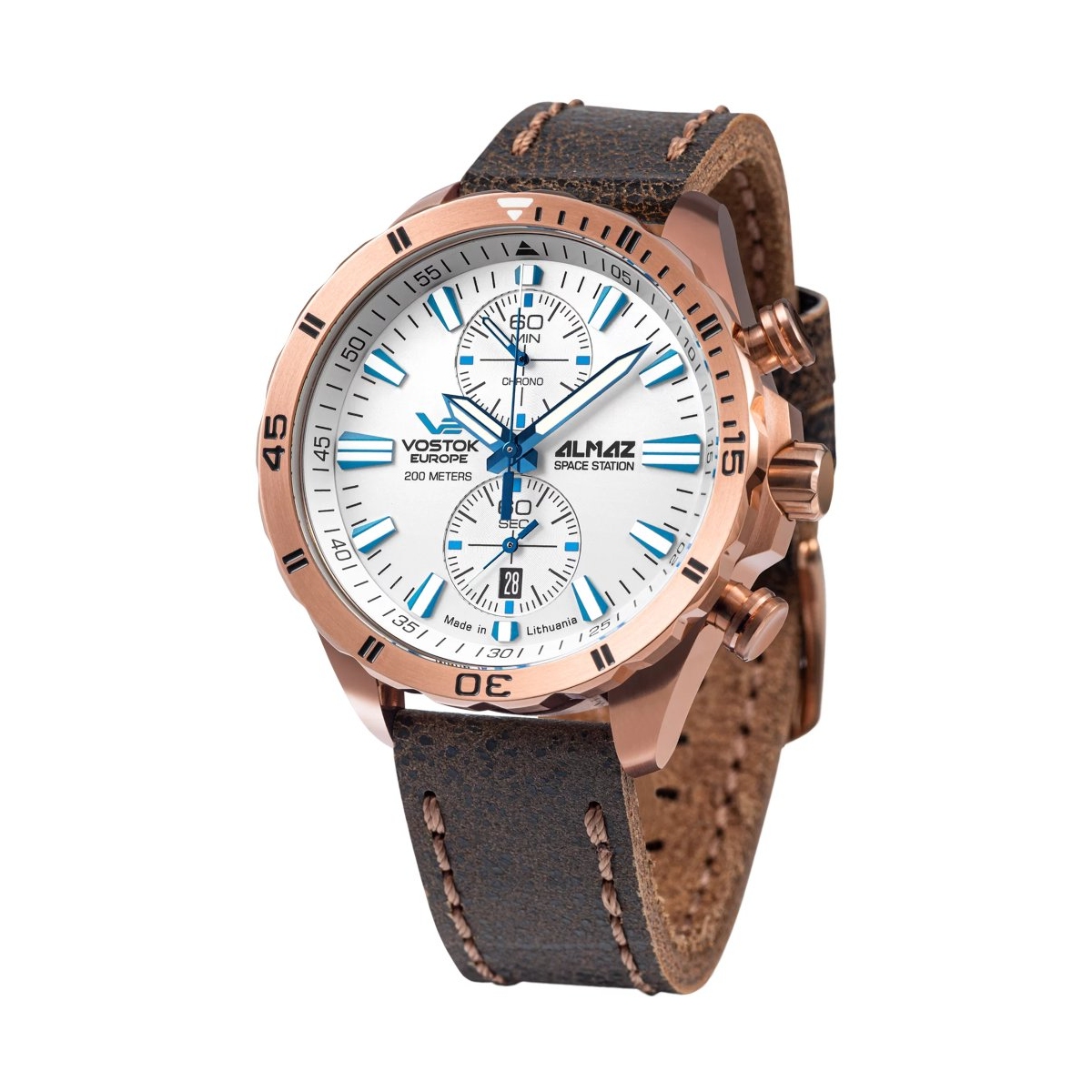 W.KRUK ZEGAREK VOSTOK EUROPE ALMAZ SPACE STATION CHRONO