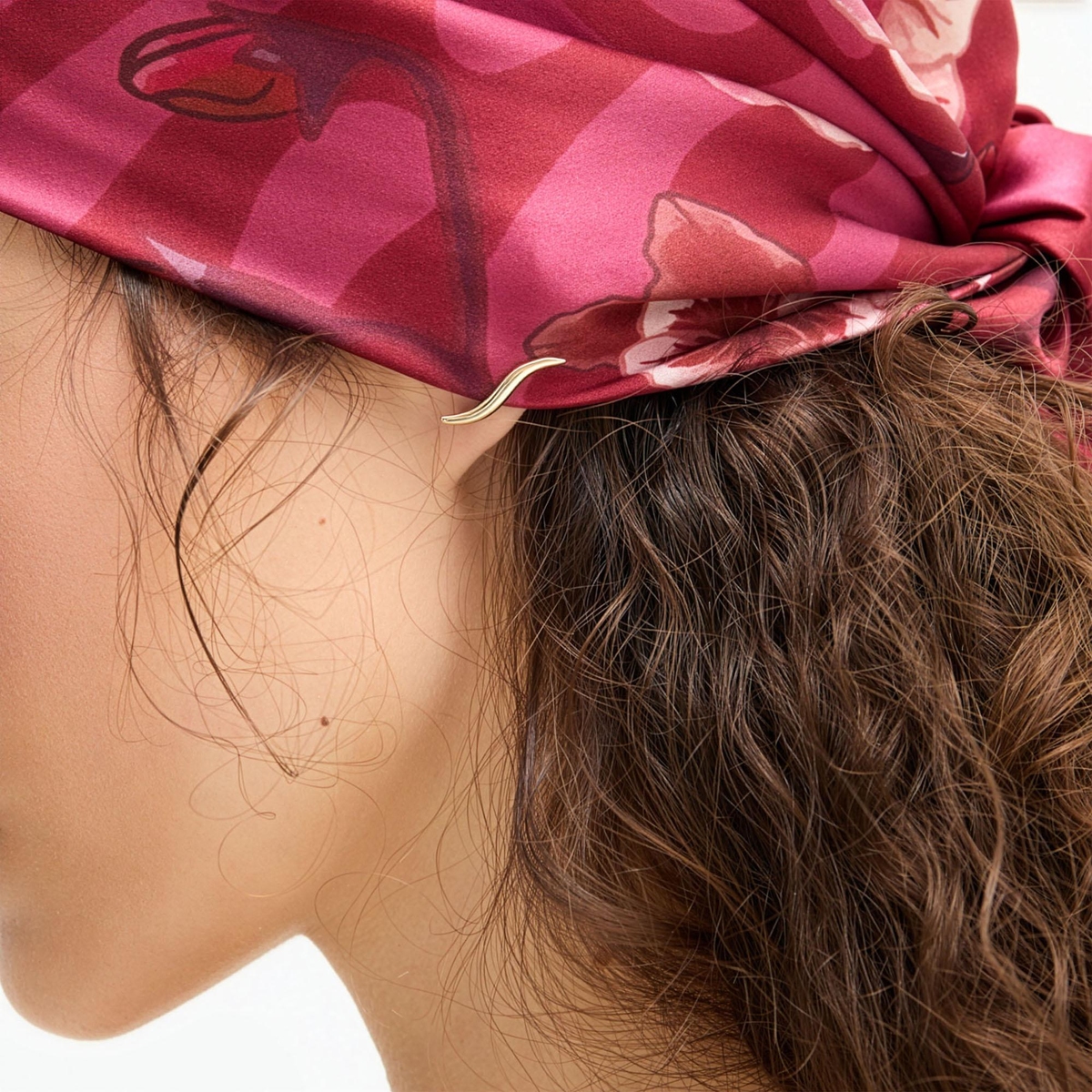 W.KRUK Nausznice złote