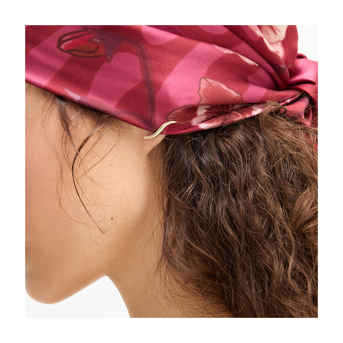 W.KRUK Nausznice złote