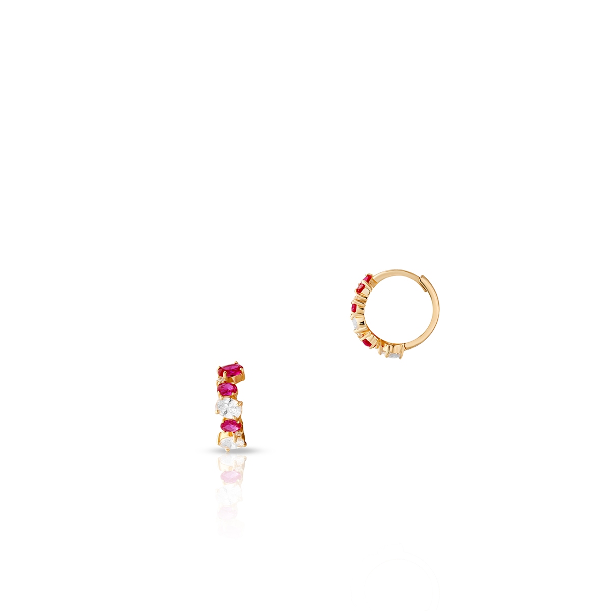 W.KRUK Kolczyki złote Impresje